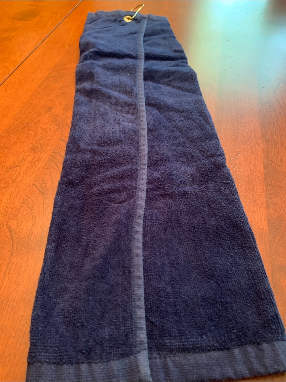 Golf Collectible M&M'S Navy Blue Golf Towel with Embroidered Characters - Picture 5 of 7